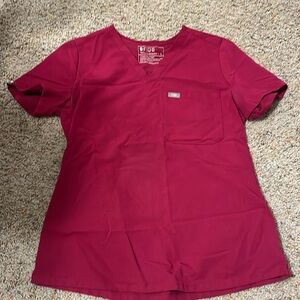 FIGS one pocket scrub top